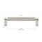 Gliderite Hardware 5-1/16 in. Center to Center Knurled Bar Pull Satin Nickel 4788-128-SN-1 - alternate 3